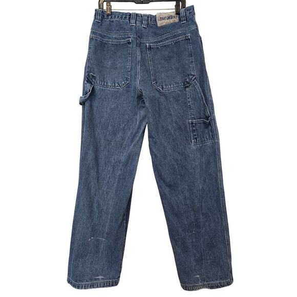 VINTAGE XCLUSIVE NBA Jeans Size 34 x34 womens Mens Los Angeles Sacramento Boston - Picture 3 of 14